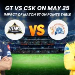 GT vs CSK on May 25